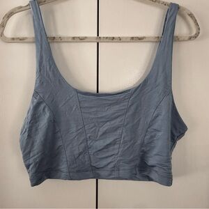 Free People Light Blue Top